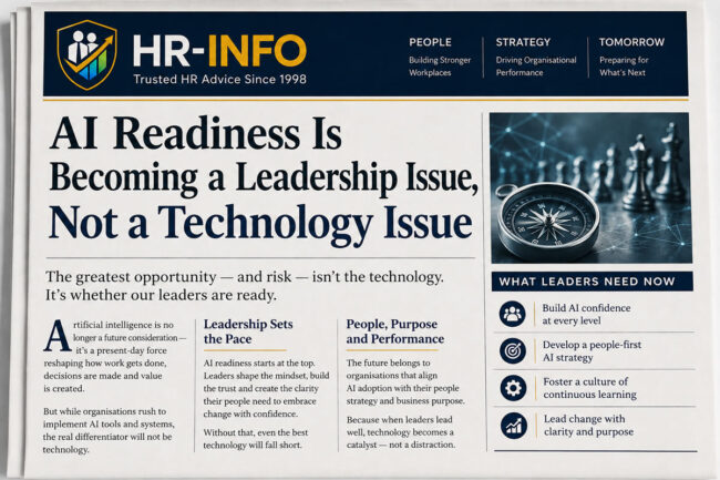 AI Readiness- A Leadership Issue
